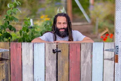 James Vanwert, martial arts fighter and trainer, spends time at the Hive, a mixed-use facility he is creating to provide an affordable meeting/performance/training space for members of the underserved BIPOC community in and around Port Townsend, Washington, on July 25, 2023.